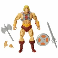 MATTEL Masters Of The Universe Masterverse He-Man 40th Anniversary Action Figure -Science Fiction Toy Store mattel masters of the universe masterverse he man 40th anniversary action figure 29810176983110