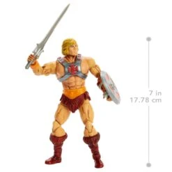 MATTEL Masters Of The Universe Masterverse He-Man 40th Anniversary Action Figure -Science Fiction Toy Store mattel masters of the universe masterverse he man 40th anniversary action figure 29810188517446