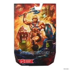 MATTEL Masters Of The Universe Masterverse He-Man 40th Anniversary Action Figure -Science Fiction Toy Store mattel masters of the universe masterverse he man 40th anniversary action figure 29810239144006