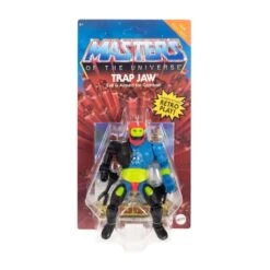 Mattel Masters Of The Universe Origins Trap Jaw (2024 Reissue) Action Figure -Science Fiction Toy Store mattel masters of the universe origins trap jaw 2024 reissue action figure 32434068455494 1