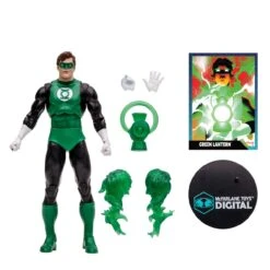 McFarlane Toys DC Direct Green Lantern (The Silver Age) Action Figure With McFarlane Toys Digital Collectible -Science Fiction Toy Store mcfarlane toys dc direct green lantern the silver age action figure 30985896558662 1