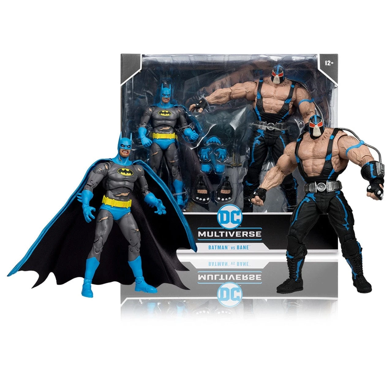 DC Multiverse Batman: Knightfall Batman Vs Bane Action Figure Two-Pack 3 DC Multiverse Batman: Knightfall Batman Vs Bane Action Figure Two-Pack