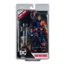 DC Page Punchers DC Rebirth Deathstroke 7-inch Action Figure With Comic Book -Science Fiction Toy Store mcfarlane toys dc page punchers dc rebirth deathstroke 7 inch action figure with comic book 33186503589958