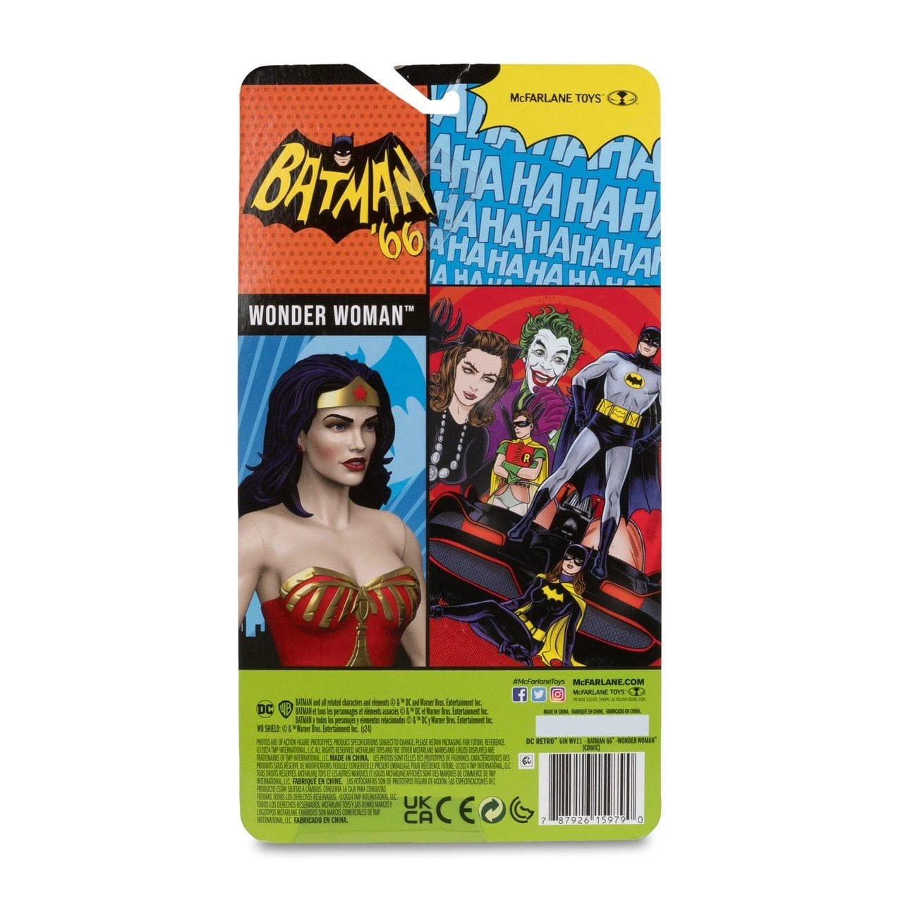 DC Retro: Batman '66 Comic Wonder Woman Action Figure 10 DC Retro: Batman '66 Comic Wonder Woman Action Figure - Image 8