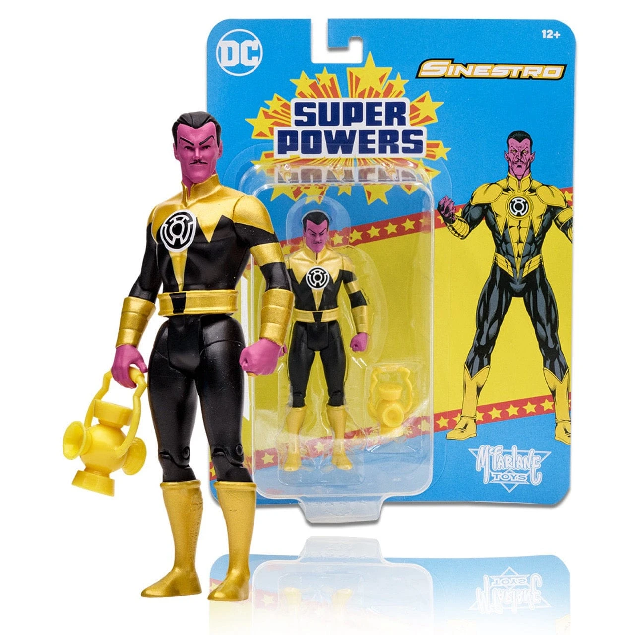 McFarlane Toys DC Super Powers Sinestro (Sinestro Corps War) Action Figure 4 McFarlane Toys DC Super Powers Sinestro (Sinestro Corps War) Action Figure - Image 2