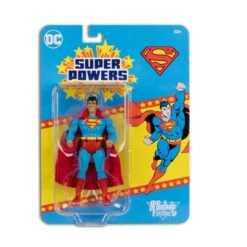 DC Super Powers Superman: Classic Action Figure -Science Fiction Toy Store mcfarlane toys dc super powers superman classic action figure 32996684955718