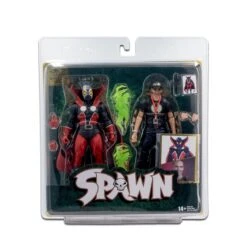 McFarlane Toys Spawn 30th Anniversary Spawn & Todd McFarlane Action Figure Two-Pack -Science Fiction Toy Store mcfarlane toys spawn 30th anniversary spawn todd mcfarlane action figure two pack 31017905258566 1