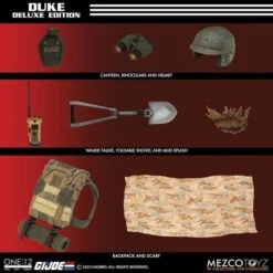 Mezco Toyz One:12 Collective G.I. Joe Duke Deluxe Edition Action Figure -Science Fiction Toy Store mezco toyz one 12 collective g i joe duke deluxe edition action figure 30520997183558 1