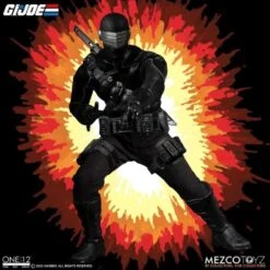 One:12 Collective G.I. Joe Snake Eyes Deluxe Edition Action Figure -Science Fiction Toy Store mezco toyz one 12 collective g i joe snake eyes deluxe edition action figure 29041766924358