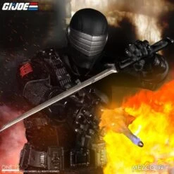 Mezco Toyz One:12 Collective G.I. Joe Snake Eyes Deluxe Edition Action Figure -Science Fiction Toy Store mezco toyz one 12 collective g i joe snake eyes deluxe edition action figure 29041767514182 1