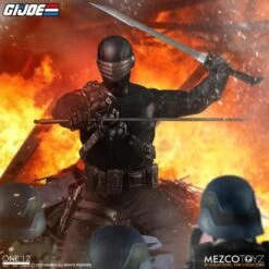 Mezco Toyz One:12 Collective G.I. Joe Snake Eyes Deluxe Edition Action Figure -Science Fiction Toy Store mezco toyz one 12 collective g i joe snake eyes deluxe edition action figure 29041767546950 1