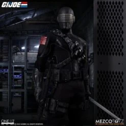 One:12 Collective G.I. Joe Snake Eyes Deluxe Edition Action Figure -Science Fiction Toy Store mezco toyz one 12 collective g i joe snake eyes deluxe edition action figure 29041767645254