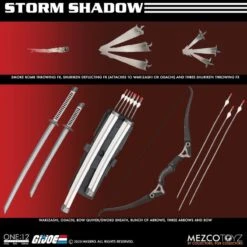 Mezco Toyz One:12 Collective G.I. Joe Storm Shadow Action Figure -Science Fiction Toy Store mezco toyz one 12 collective g i joe storm shadow action figure 30112227262534 1