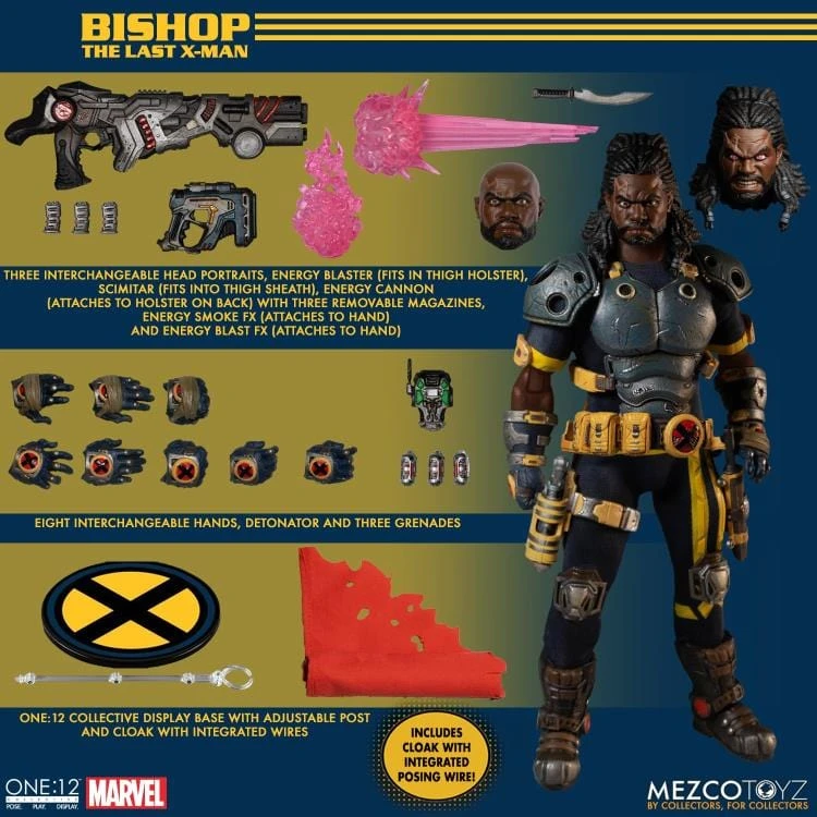 One:12 Collective Marvel Bishop Action Figure 3 One:12 Collective Marvel Bishop Action Figure