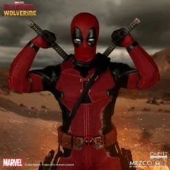 One:12 Collective Marvel Deadpool & Wolverine: Deadpool Action Figure -Science Fiction Toy Store mezco toyz one 12 collective marvel deadpool wolverine deadpool action figure 33186900869190
