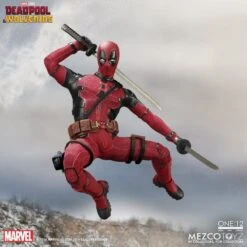 One:12 Collective Marvel Deadpool & Wolverine: Deadpool Action Figure -Science Fiction Toy Store mezco toyz one 12 collective marvel deadpool wolverine deadpool action figure 33186901065798