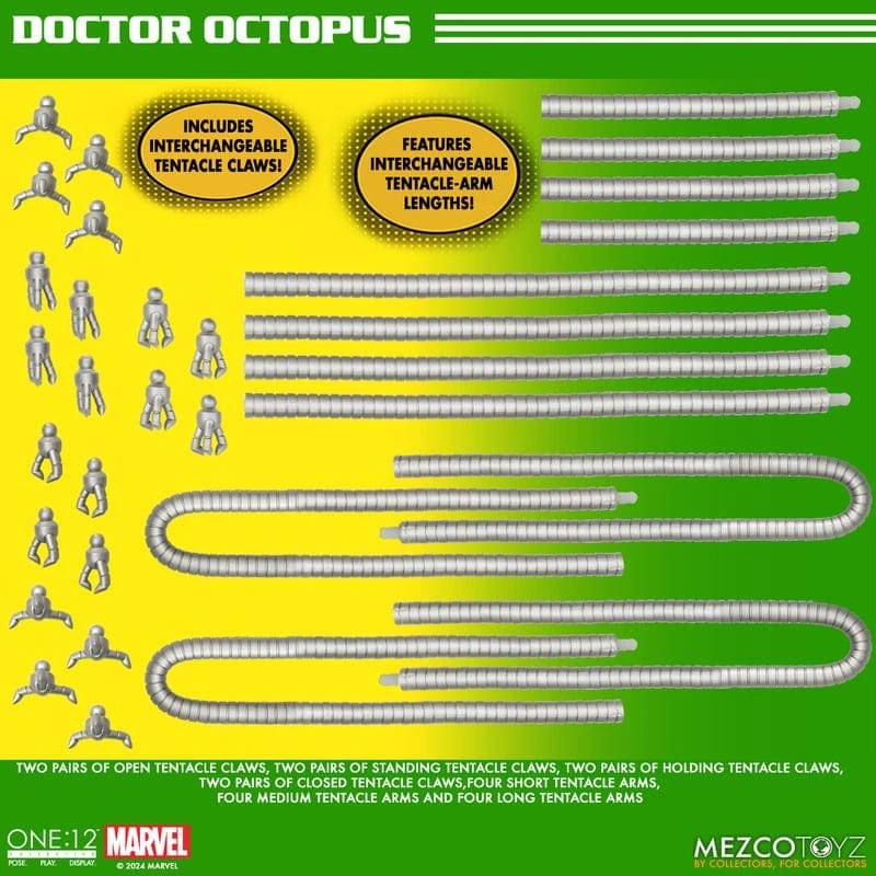 One:12 Collective Marvel Doctor Octopus Action Figure 6 One:12 Collective Marvel Doctor Octopus Action Figure - Image 4