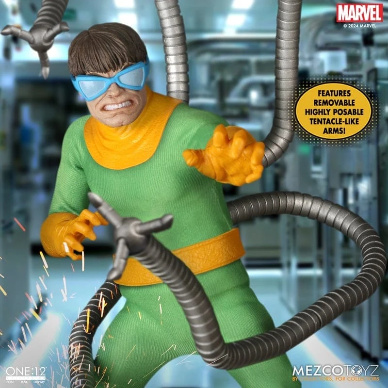 One:12 Collective Marvel Doctor Octopus Action Figure 7 One:12 Collective Marvel Doctor Octopus Action Figure - Image 5