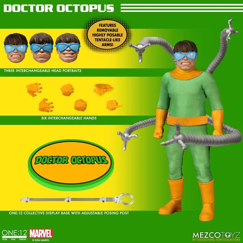 One:12 Collective Marvel Doctor Octopus Action Figure 3 One:12 Collective Marvel Doctor Octopus Action Figure
