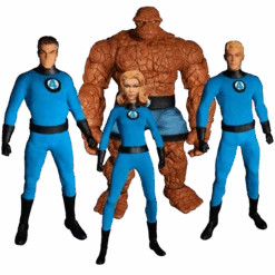 Science Fiction Toy Store -Science Fiction Toy Store mezco toyz one 12 collective marvel fantastic four deluxe steel boxed action figure set 29041716559942 1