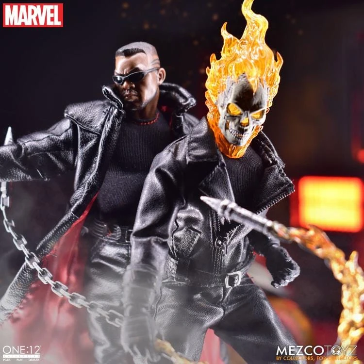 One:12 Collective Marvel Ghost Rider & Hell Cycle Action Figure Set 12 One:12 Collective Marvel Ghost Rider & Hell Cycle Action Figure Set - Image 10