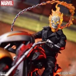 One:12 Collective Marvel Ghost Rider & Hell Cycle Action Figure Set 32 One:12 Collective Marvel Ghost Rider & Hell Cycle Action Figure Set -Science Fiction Toy Store mezco toyz one 12 collective marvel ghost rider hell cycle action figure set 28896407650374