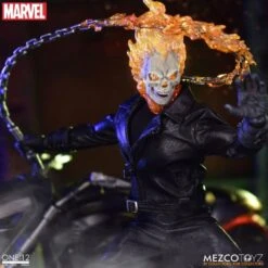 One:12 Collective Marvel Ghost Rider & Hell Cycle Action Figure Set 34 One:12 Collective Marvel Ghost Rider & Hell Cycle Action Figure Set -Science Fiction Toy Store mezco toyz one 12 collective marvel ghost rider hell cycle action figure set 28896408109126