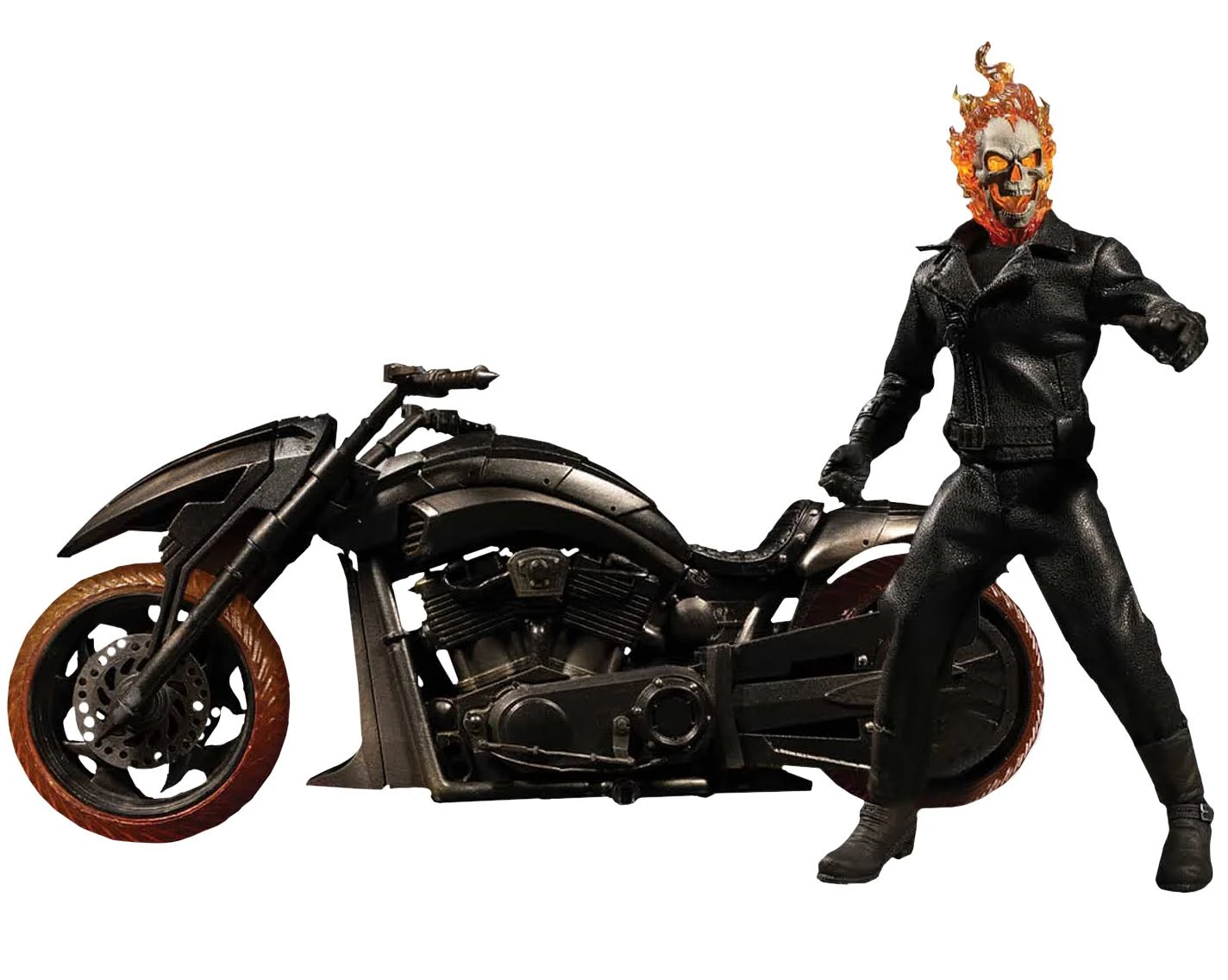One:12 Collective Marvel Ghost Rider & Hell Cycle Action Figure Set 21 One:12 Collective Marvel Ghost Rider & Hell Cycle Action Figure Set - Image 19