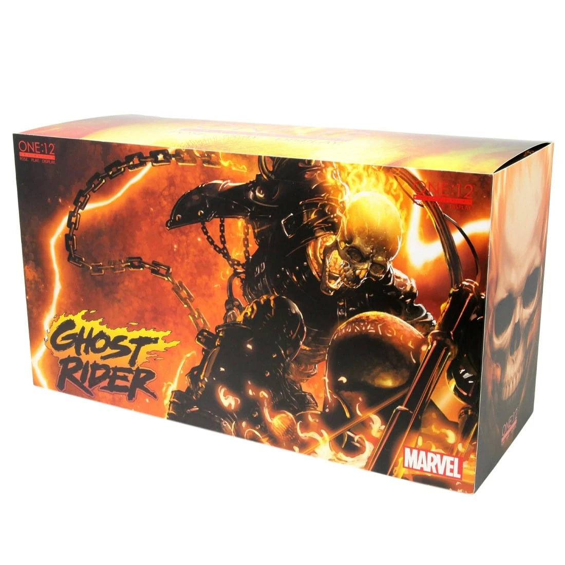 One:12 Collective Marvel Ghost Rider & Hell Cycle Action Figure Set 22 One:12 Collective Marvel Ghost Rider & Hell Cycle Action Figure Set - Image 20