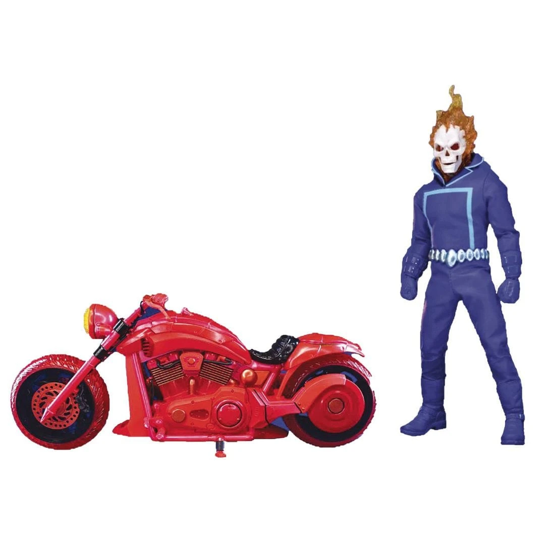 One:12 Collective Marvel Ghost Rider & Hell Cycle (Vengeance Edition) Action Figure Set 4 One:12 Collective Marvel Ghost Rider & Hell Cycle (Vengeance Edition) Action Figure Set - Image 2