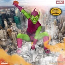 One:12 Collective Marvel Green Goblin Deluxe Edition Action Figure -Science Fiction Toy Store mezco toyz one 12 collective marvel green goblin deluxe edition action figure 29318651576390