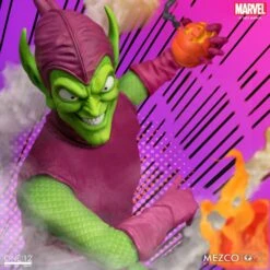 One:12 Collective Marvel Green Goblin Deluxe Edition Action Figure -Science Fiction Toy Store mezco toyz one 12 collective marvel green goblin deluxe edition action figure 29318652166214