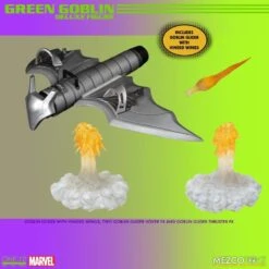 One:12 Collective Marvel Green Goblin Deluxe Edition Action Figure -Science Fiction Toy Store mezco toyz one 12 collective marvel green goblin deluxe edition action figure 29982031642694