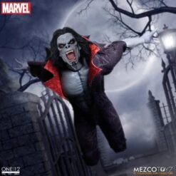 Mezco Toyz One:12 Collective Marvel Morbius Action Figure -Science Fiction Toy Store mezco toyz one 12 collective marvel morbius action figure 28896564871238 1