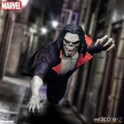 Mezco Toyz One:12 Collective Marvel Morbius Action Figure -Science Fiction Toy Store mezco toyz one 12 collective marvel morbius action figure 28896565297222 1