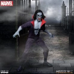 Mezco Toyz One:12 Collective Marvel Morbius Action Figure -Science Fiction Toy Store mezco toyz one 12 collective marvel morbius action figure 28896565592134 1