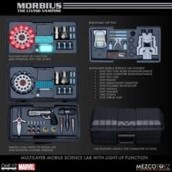 Mezco Toyz One:12 Collective Marvel Morbius Action Figure -Science Fiction Toy Store mezco toyz one 12 collective marvel morbius action figure 28896565788742 1