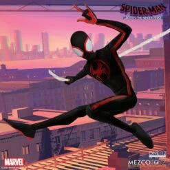One:12 Collective Marvel Spider-Man: Miles Morales Action Figure -Science Fiction Toy Store mezco toyz one 12 collective marvel spider man miles morales action figure 31431410712646