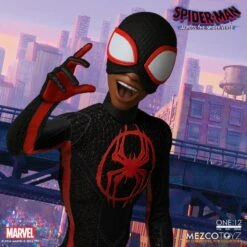 One:12 Collective Marvel Spider-Man: Miles Morales Action Figure -Science Fiction Toy Store mezco toyz one 12 collective marvel spider man miles morales action figure 31431410876486