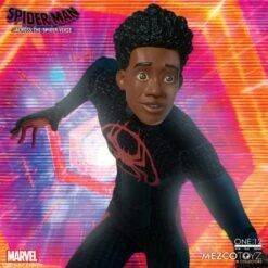 One:12 Collective Marvel Spider-Man: Miles Morales Action Figure -Science Fiction Toy Store mezco toyz one 12 collective marvel spider man miles morales action figure 31431410909254