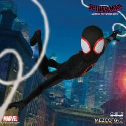 One:12 Collective Marvel Spider-Man: Miles Morales Action Figure -Science Fiction Toy Store mezco toyz one 12 collective marvel spider man miles morales action figure 31431411138630