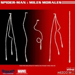One:12 Collective Marvel Spider-Man: Miles Morales Action Figure -Science Fiction Toy Store mezco toyz one 12 collective marvel spider man miles morales action figure 31431411204166