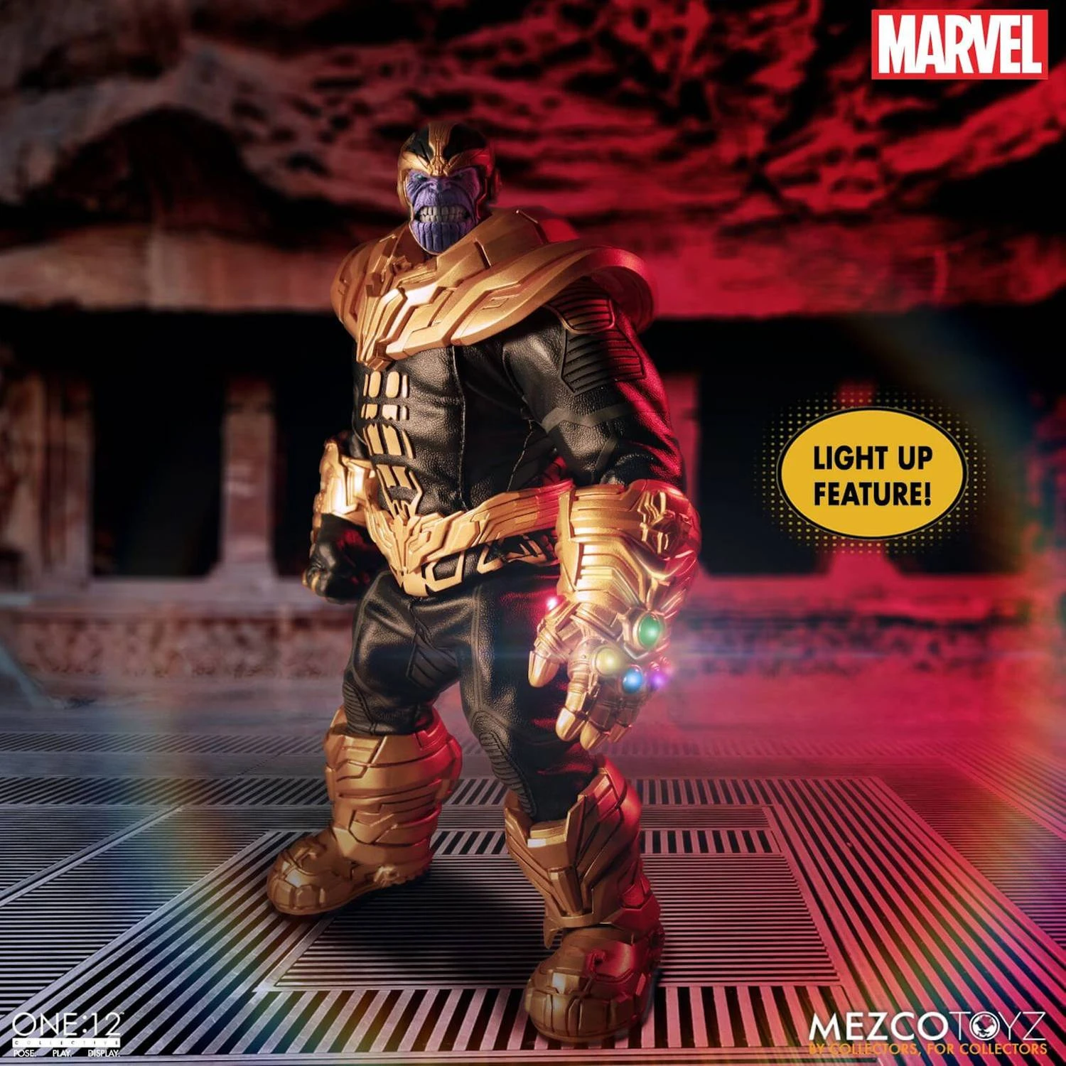 One:12 Collective Marvel Thanos Action Figure 9 One:12 Collective Marvel Thanos Action Figure - Image 7