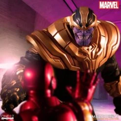 Mezco Toyz One:12 Collective Marvel Thanos Action Figure -Science Fiction Toy Store mezco toyz one 12 collective marvel thanos action figure 28856581783622 1