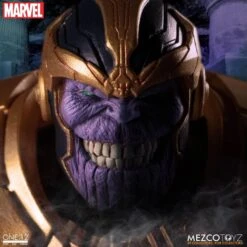 Mezco Toyz One:12 Collective Marvel Thanos Action Figure -Science Fiction Toy Store mezco toyz one 12 collective marvel thanos action figure 28856581849158 1