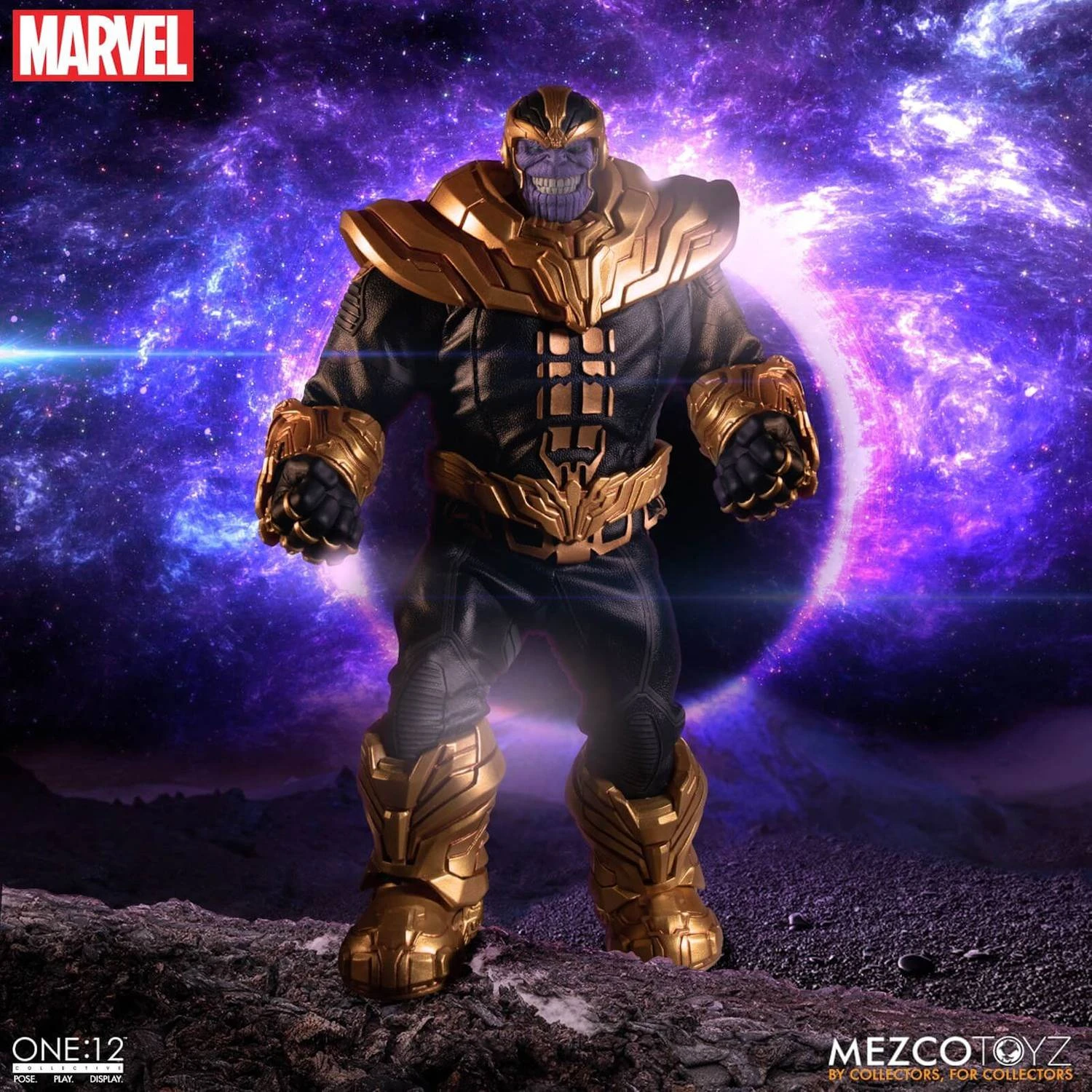 One:12 Collective Marvel Thanos Action Figure 7 One:12 Collective Marvel Thanos Action Figure - Image 5