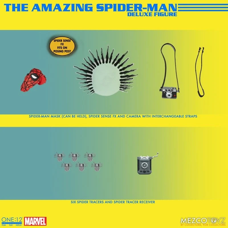 One:12 Collective Marvel The Amazing Spider-Man Deluxe Edition Action Figure 6 One:12 Collective Marvel The Amazing Spider-Man Deluxe Edition Action Figure - Image 4