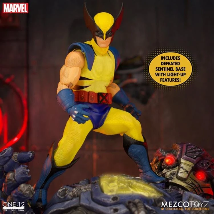 One:12 Collective Marvel Wolverine Deluxe Steel Boxed Action Figure Set 6 One:12 Collective Marvel Wolverine Deluxe Steel Boxed Action Figure Set - Image 4
