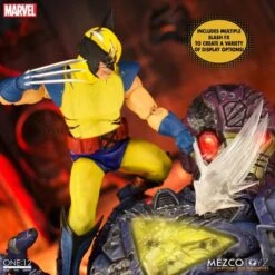 One:12 Collective Marvel Wolverine Deluxe Steel Boxed Action Figure Set 31 One:12 Collective Marvel Wolverine Deluxe Steel Boxed Action Figure Set -Science Fiction Toy Store mezco toyz one 12 collective marvel wolverine deluxe steel boxed action figure set 28896545570886
