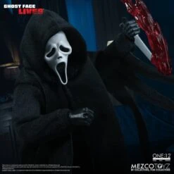 One:12 Collective Scream Ghost Face Action Figure 33 One:12 Collective Scream Ghost Face Action Figure -Science Fiction Toy Store mezco toyz one 12 collective scream ghost face action figure 1147361837